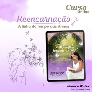 capa do curso Reencarnação - a linha do tempo das almas